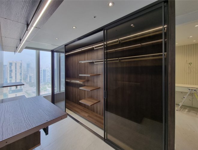 송도 더샾퍼스트월드 드레스룸